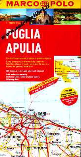 Immagine di Puglia Apulia - cartina stradale 1:200 000