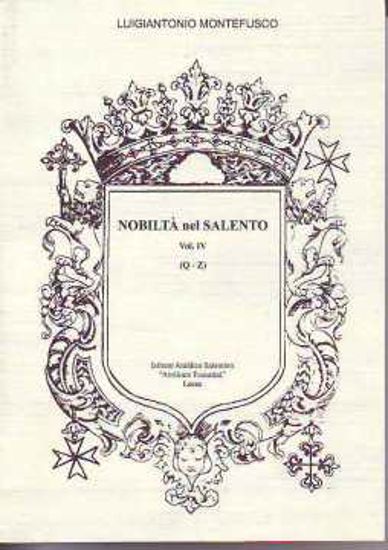 Immagine di NOBILTA` NEL SALENTO VOL.4° (Q-Z)