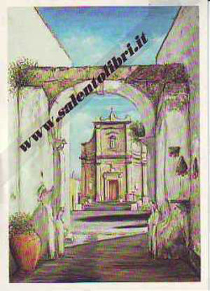 Immagine di CARTOLINA 11 X 16 QUADRO G. SCANDEREBECH - VASTE: CHIESA S.MARIA DELLE GRAZIE