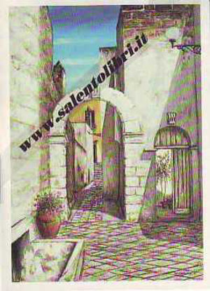 Immagine di Cartolina 11x16 - Quadro di G. Scanderebech - Scorcio di Casarano