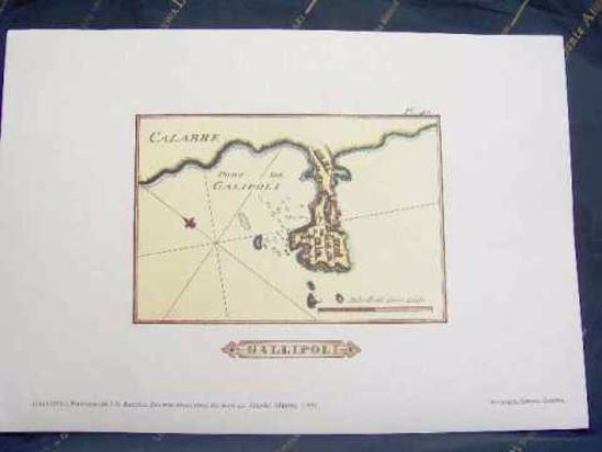 Immagine di Gallipoli - Portolano del 1764