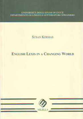 Immagine di English lexis in changing world