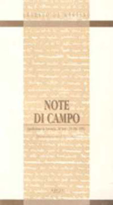 Immagine di NOTE DI CAMPO - LUCANIA 1952