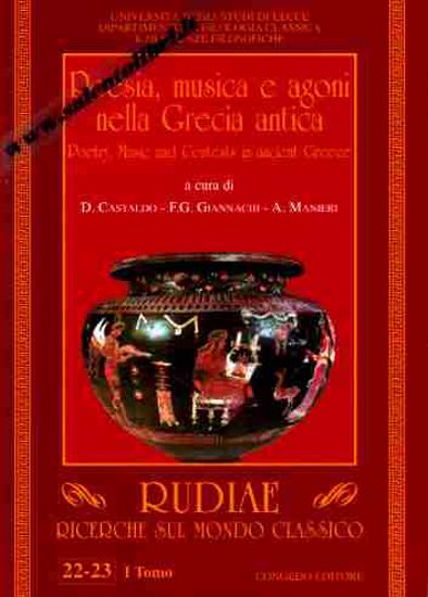 Immagine di Rudiae. Ricerche sul mondo classico. vol.22-23 Tomo 1