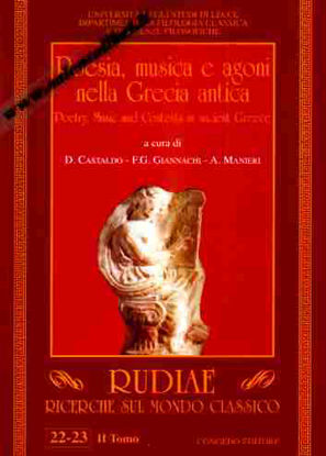 Immagine di Rudiae. Ricerche sul mondo classico. vol.22-23 Tomo 2