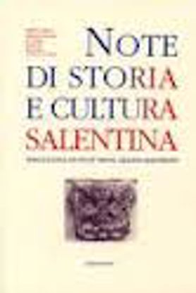 Immagine di Note di Storia e Cultura Salentina. 24° / 2014 Miscellanea di Studi "Mons. Grazio Gianfreda"
