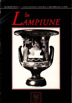 Immagine di Lu Lampiune Quadrimestrale di Cultura Salentina Anno 3 n°3 Dicembre 1987