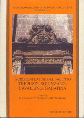 Immagine di ISCRIZIONI LATINE DEL SALENTO. TREPUZZI, SQUINZANO, CAVALLINO, GALATINA
