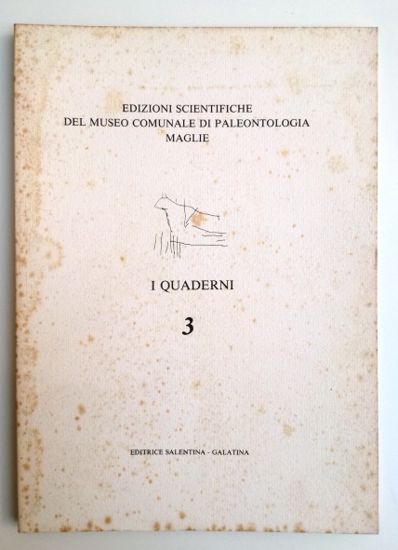 Immagine di I QUADERNI 3 - EDIZIONI SCIENTIFICHE DEL MUSEO DI PALEONTOLOGIA MAGLIE