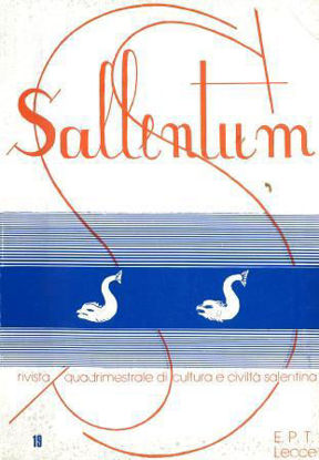 Immagine di SALLENTUM RIVISTA QUADRIMESTRALE DI CULTURA E CIVILTA` SALENTINA - anno XI° n° 3  1988