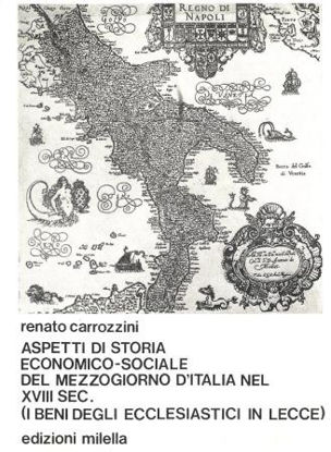 Immagine di ASPETTI DI STORIA ECONOMICO-SOCIALE DEL MEZZOGIORNO D`ITALIA NEL XVIII SECOLO