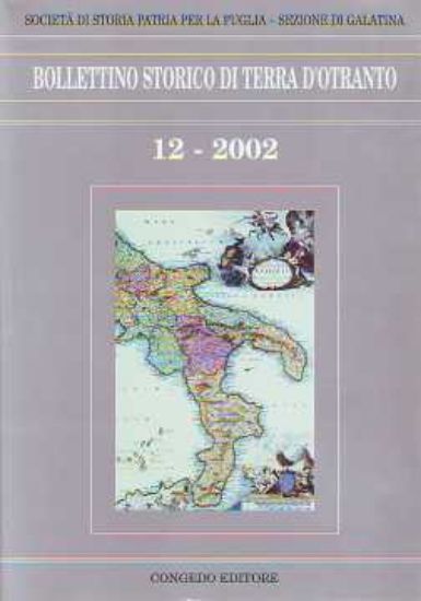 Immagine di Bollettino storico di Terra d'Otranto. Numero 12-2002