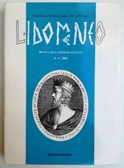 Immagine di L`IDOMENEO  - RIVISTA DELLA SEZIONE DI LECCE N°4 - 2002