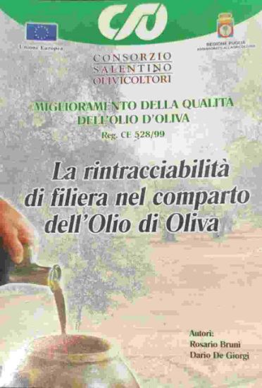 Immagine di LA RINTRACCIABILITA` DI FILIERA NEL COMPARTO DELL`OLIO DI OLIVA