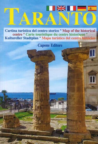 Immagine di TARANTO. CARTINA TURISTICA DEL CENTRO STORICO-MAP OF THE HISTORICAL CENTRE-CARTE TOURISTIQUE DU ...